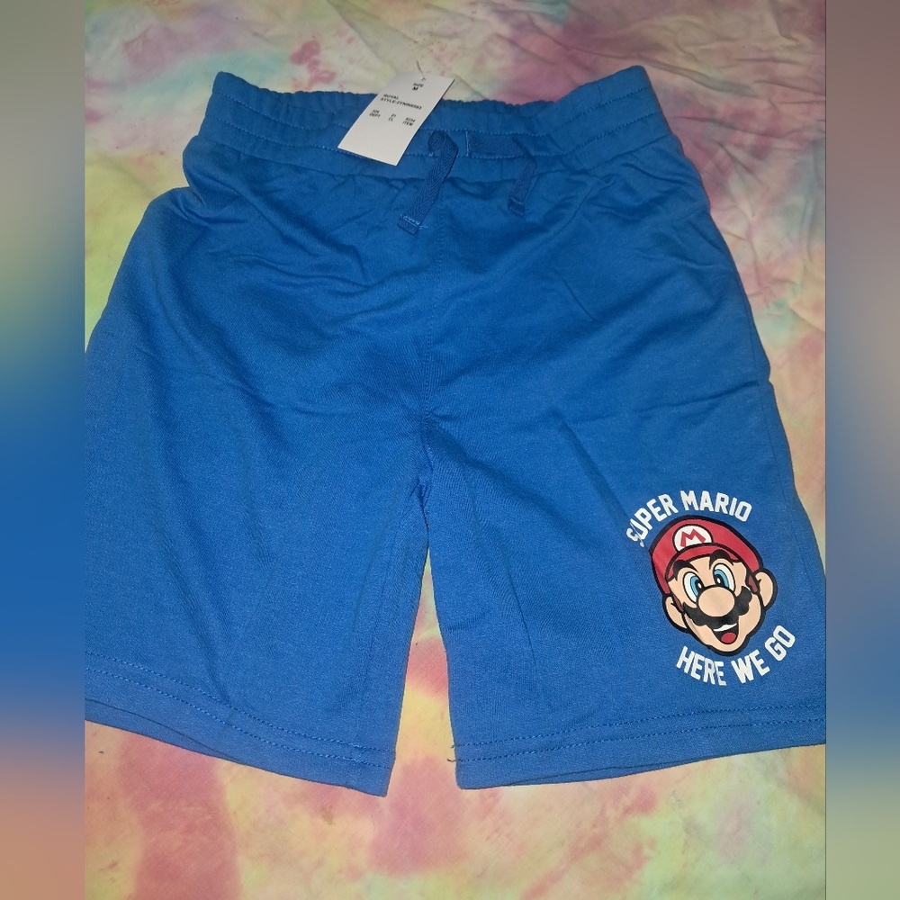 Nintendo Kids Blue Shorts